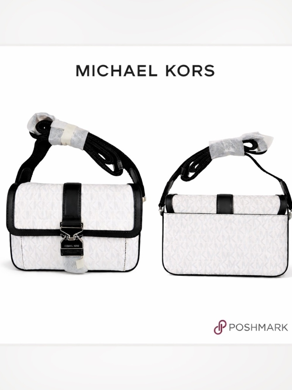 Michael Kors Hudson Aviator Crossbody Bag